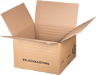 Felgenkarton, braun | Versandverpackungen Felgenkarton, braun | Versandverpackungen